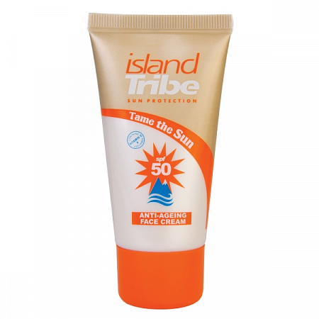 Солнцезащитный противовозрастной крем ISLAND TRIBE Anti Ageing Face Cream SPF 50 50ml